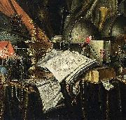 Evert Collier Vanitas Still-Life oil on canvas